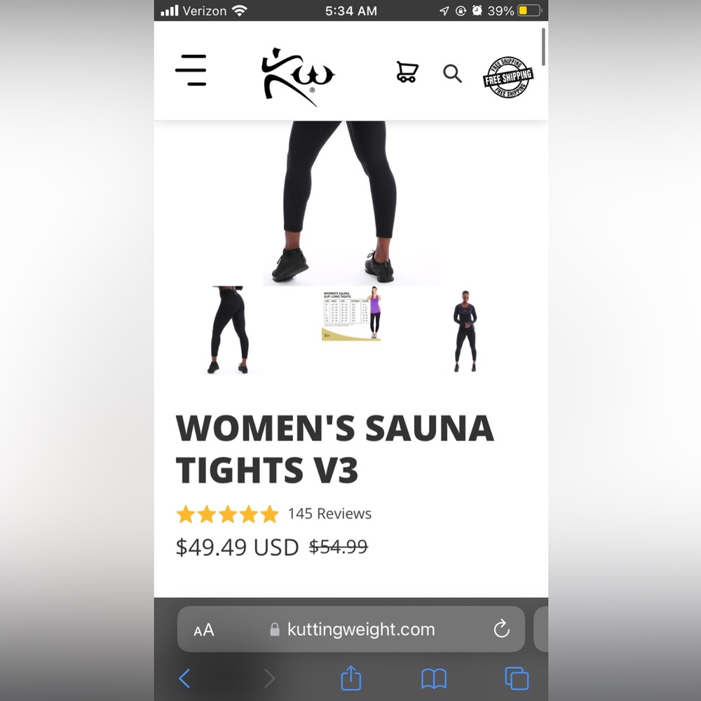 NWT Kutting Weight set